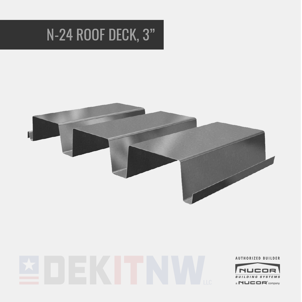 B Roof Deck 1.5", HSB®36 - DekItNw